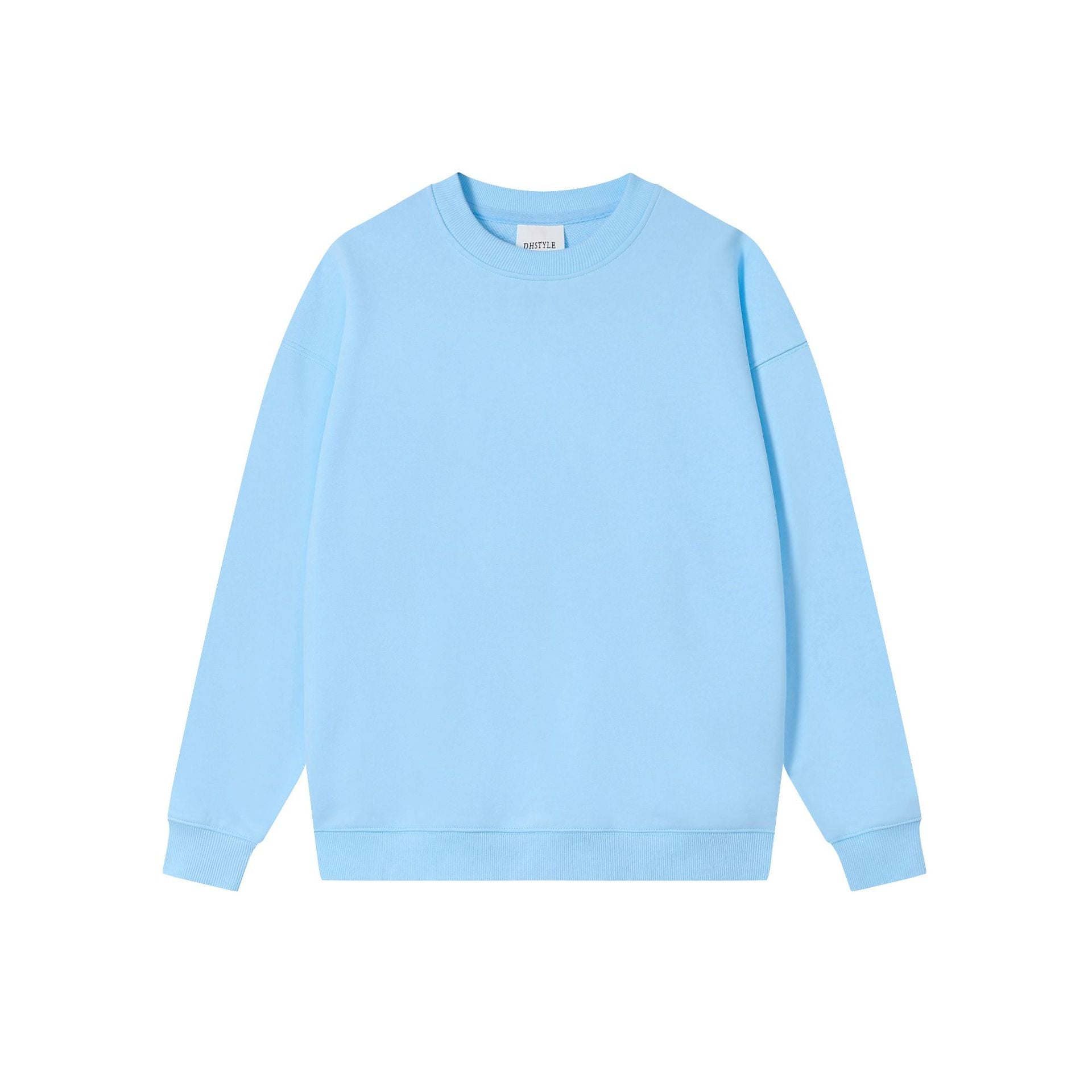 Unisex Drop Shoulder Round Neck Sweater