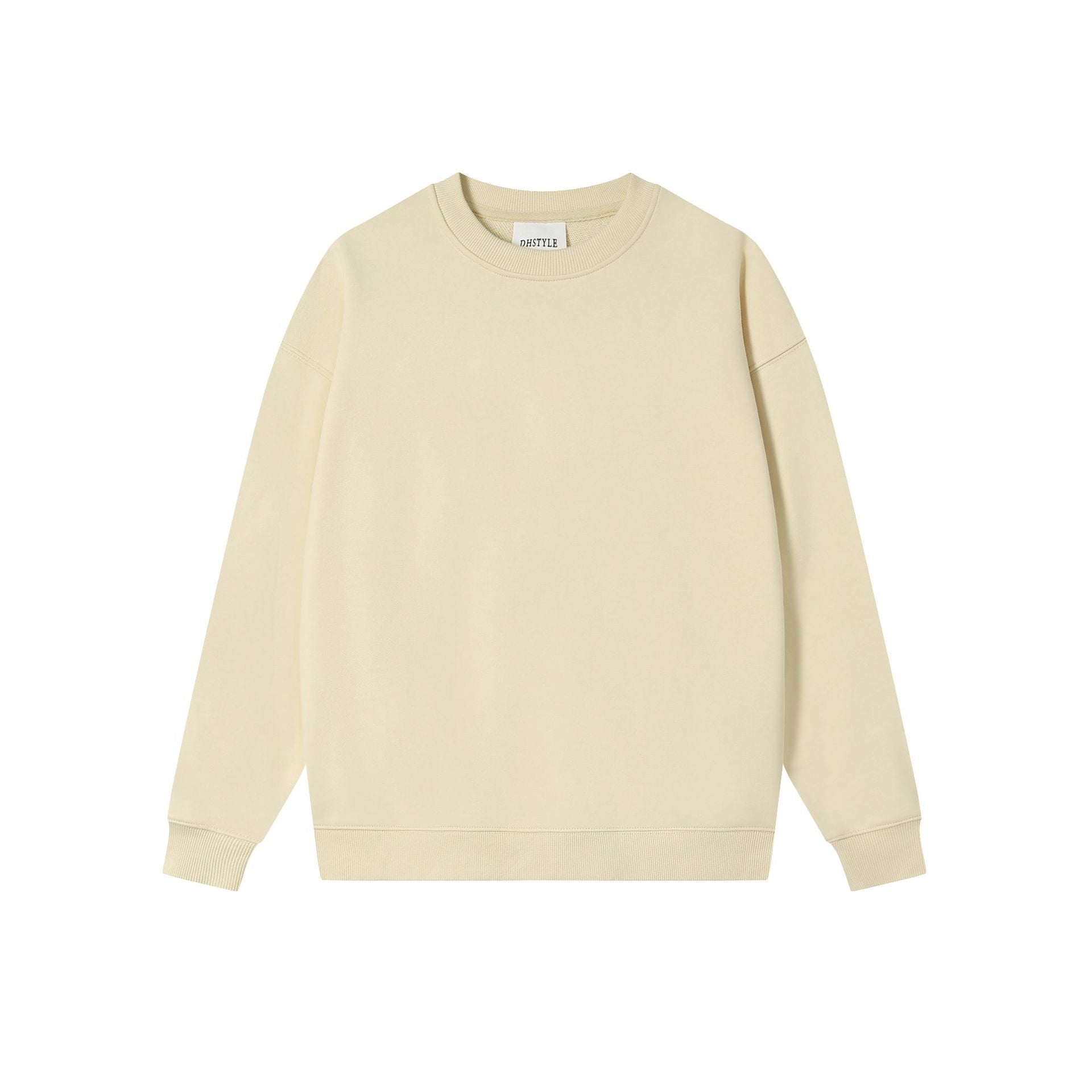 Unisex Drop Shoulder Round Neck Sweater
