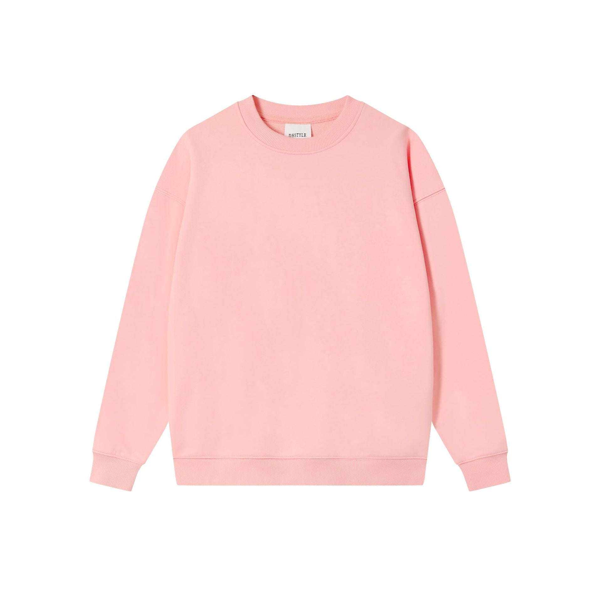 Unisex Drop Shoulder Round Neck Sweater