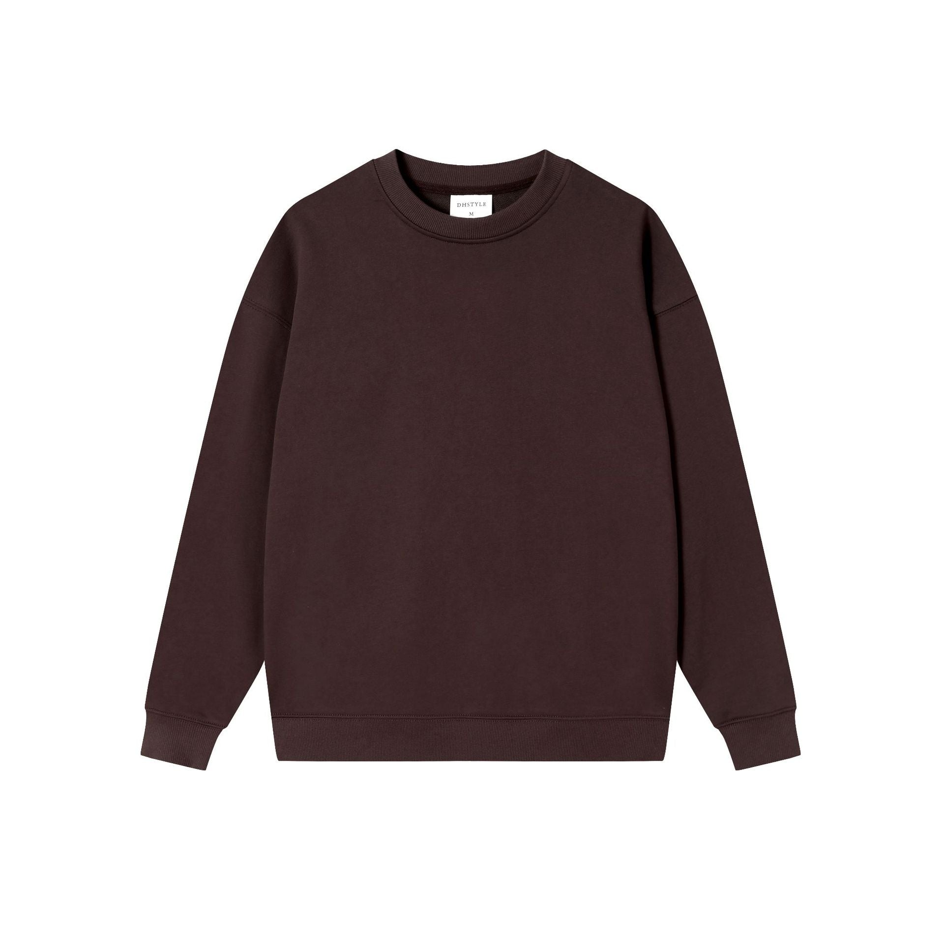 Unisex Drop Shoulder Round Neck Sweater