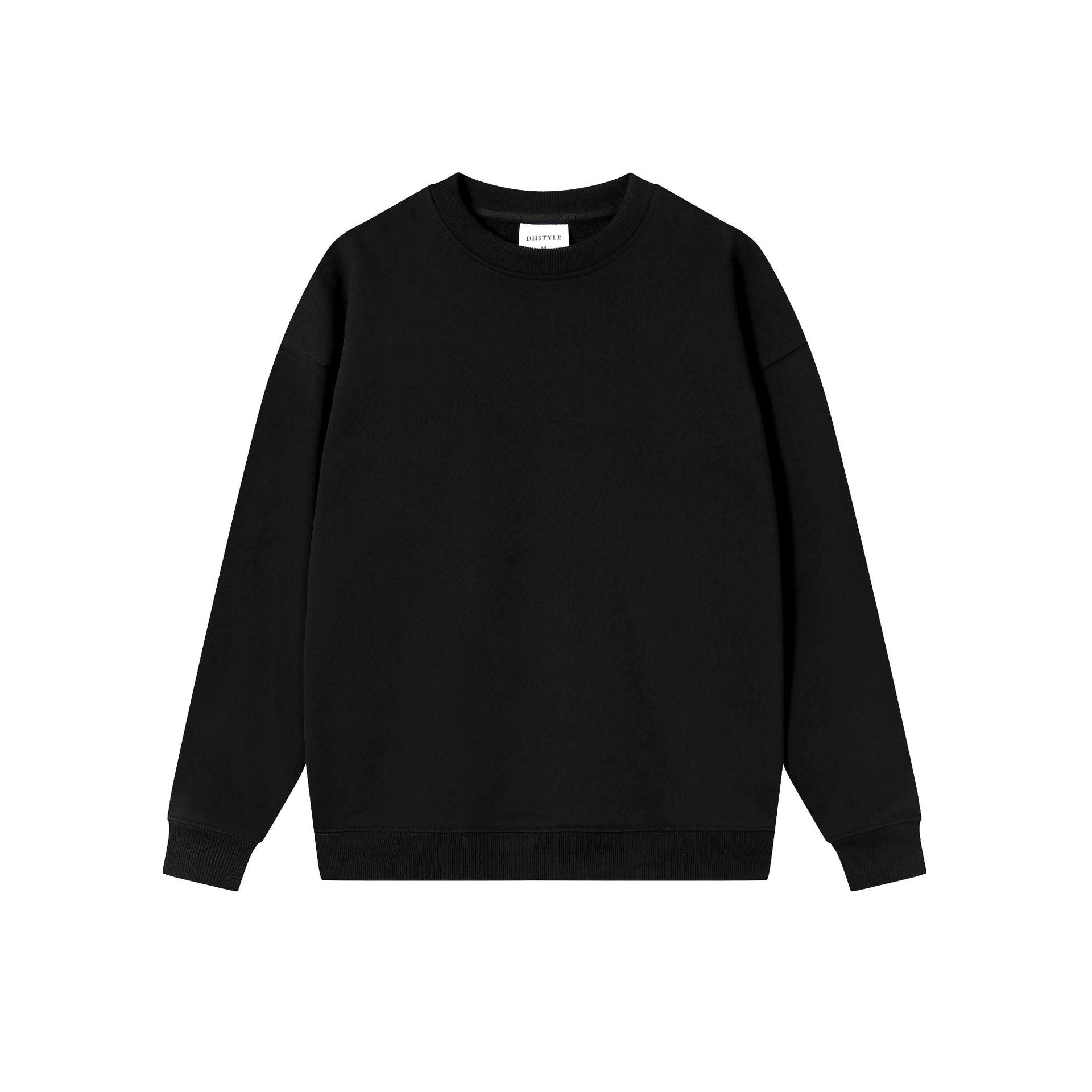 Unisex Drop Shoulder Round Neck Sweater